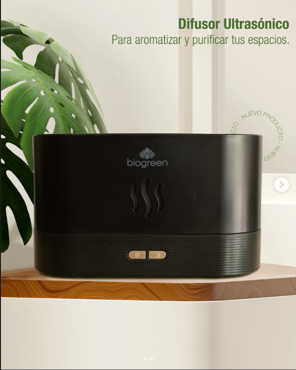 Difusor Ultrasónico efecto llama