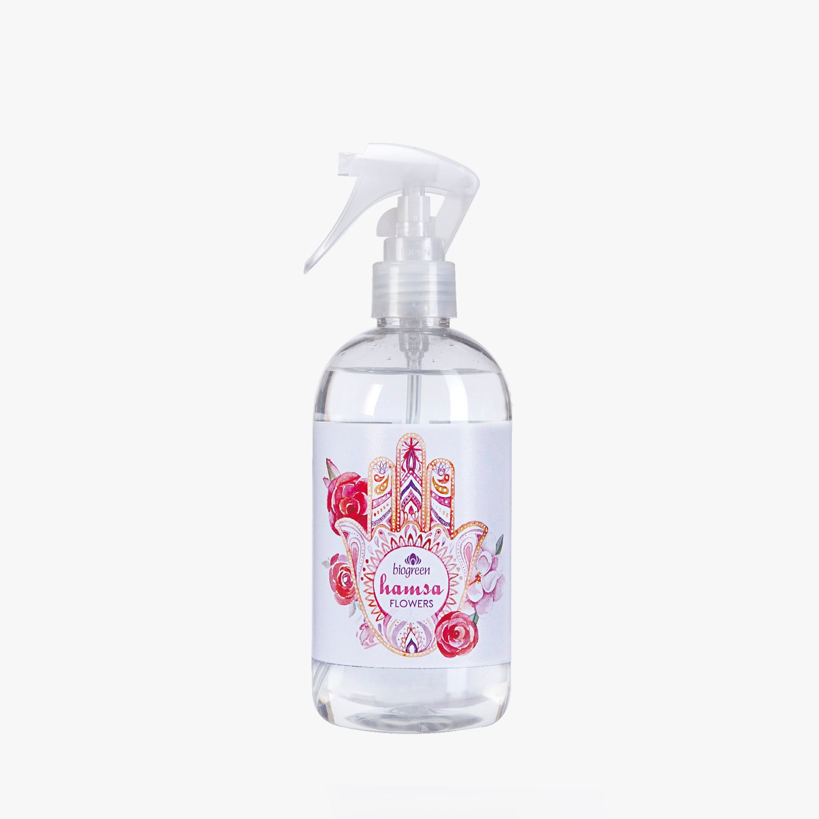 Aromatizante con gatillo Hamsa Flowers