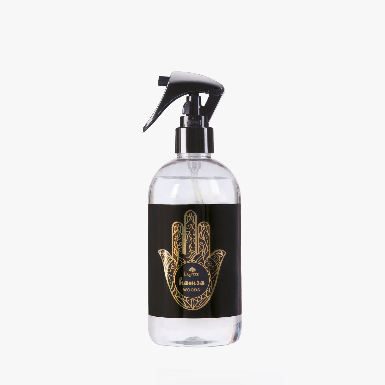 Aromatizante con gatillo Hamsa Woods