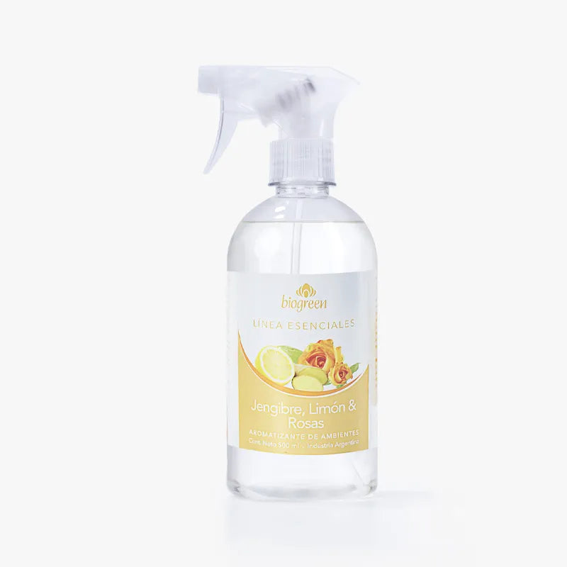 Aromatizante con gatillo Jengibre, Limon y Rosas 500 ml