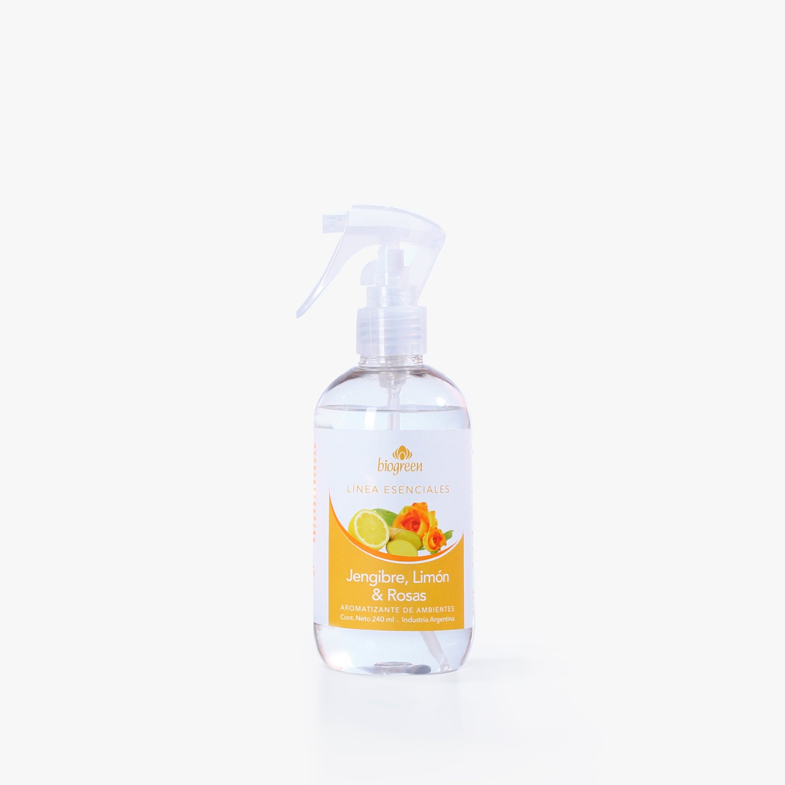 Aromatizante con gatillo Jengibre, Limon y Rosas 240 ml